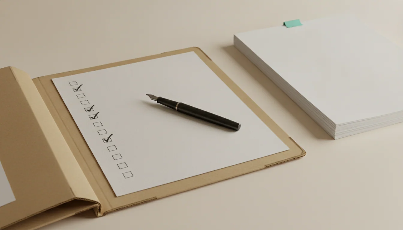The Checklist That Checks Itself